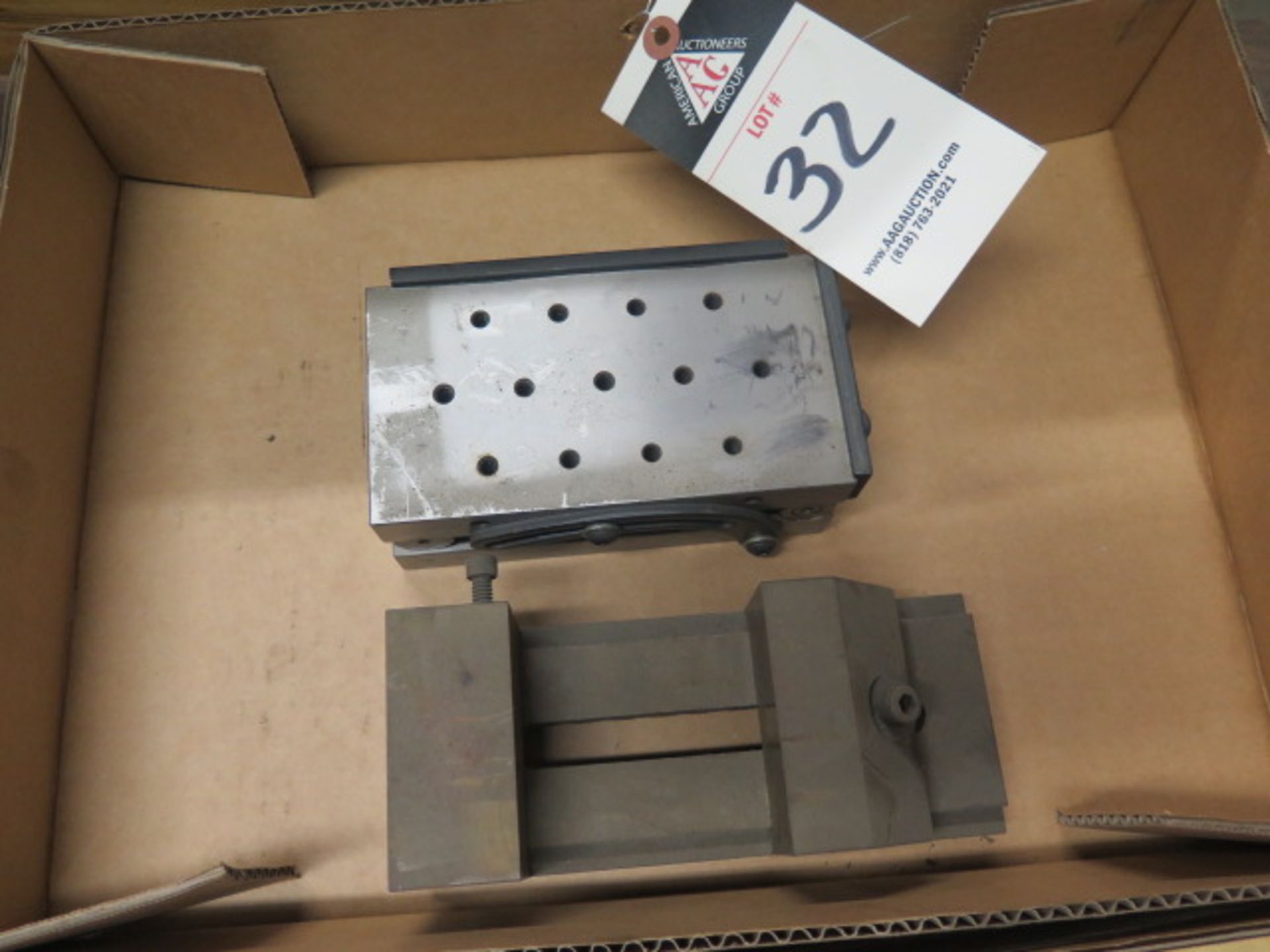 3" x 6" Sine Table and 3" Precision Vise