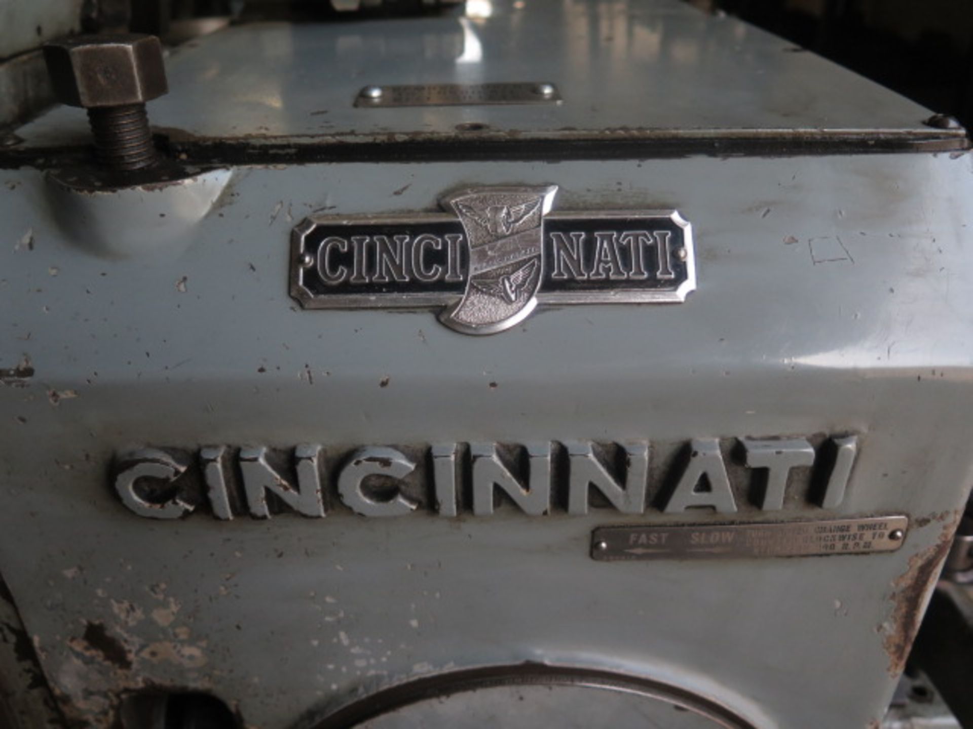 Cincinnati Milacron “CINCO-15” Centerless Grinder s/n 35028H5U-0024 w/ 21” Grinding Wheel, - Image 10 of 10