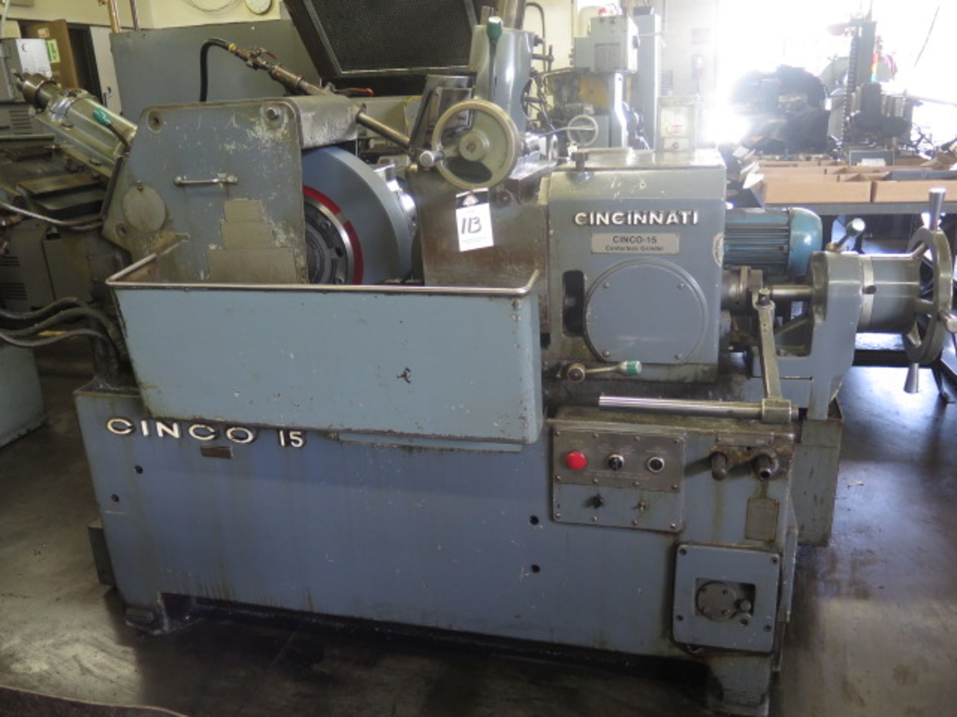 Cincinnati Milacron “CINCO-15” mdl. DR Centerless Grinder s/n 35020005V-18-R-71 w/ 24” Grinding