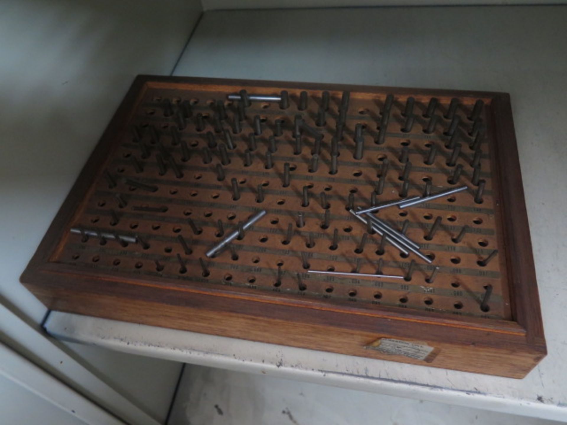 Pin Gage Sets and Misc w/ Cabinet - Image 3 of 4