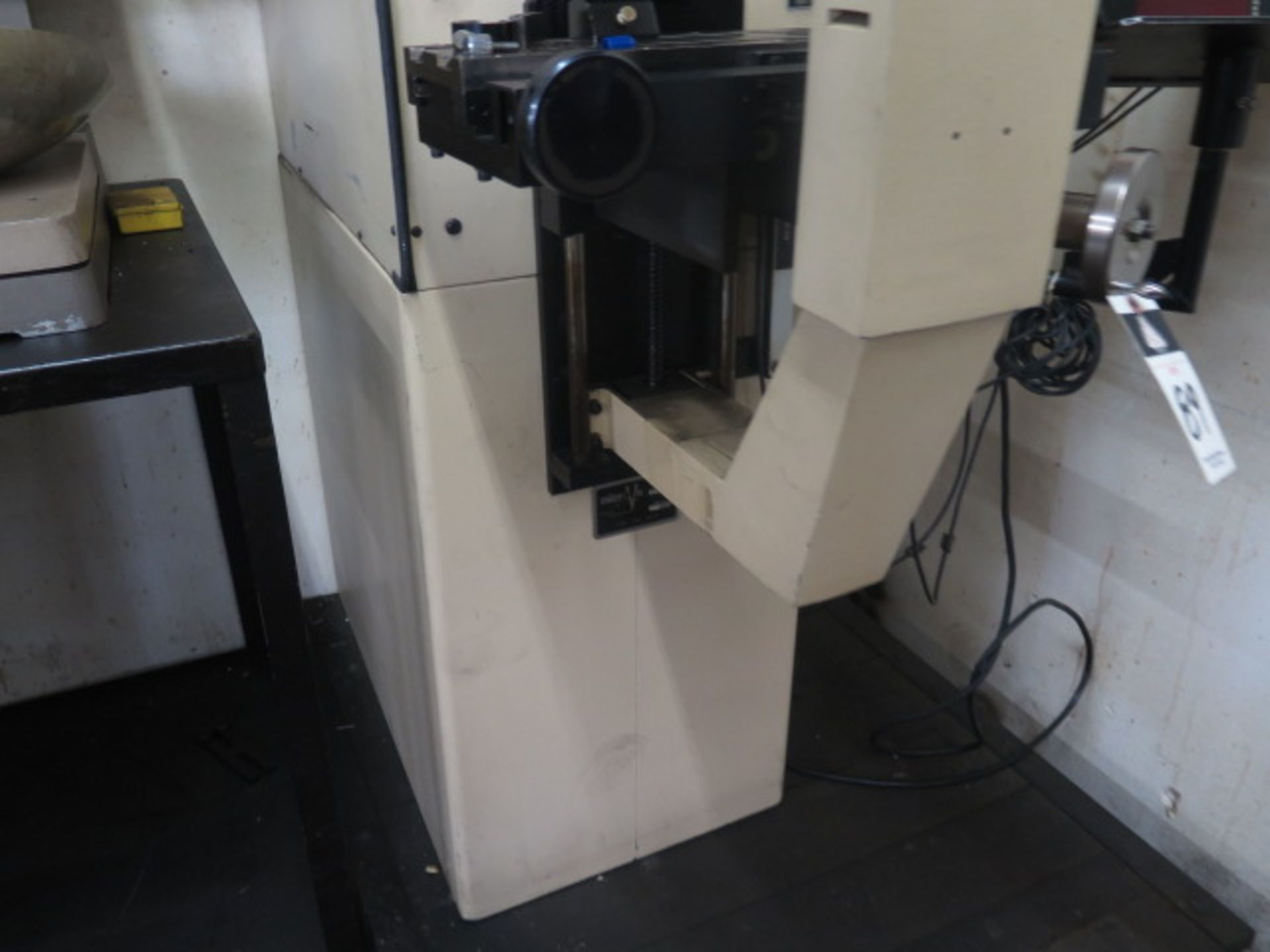 MicroVu mdl. H-14 14” Floor Model Optical Comparator s/n 517 w/ MicroVu Q16 Programmable DRO, - Image 4 of 10