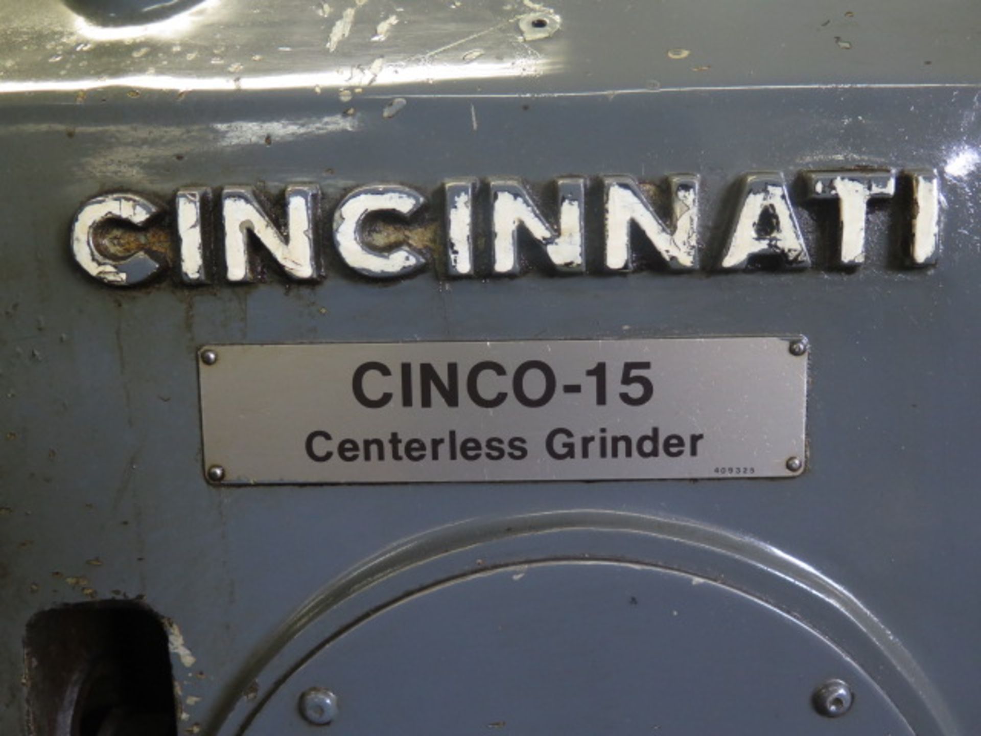 Cincinnati Milacron “CINCO-15” mdl. DR Centerless Grinder s/n 35020005V-18-R-71 w/ 24” Grinding - Image 10 of 10