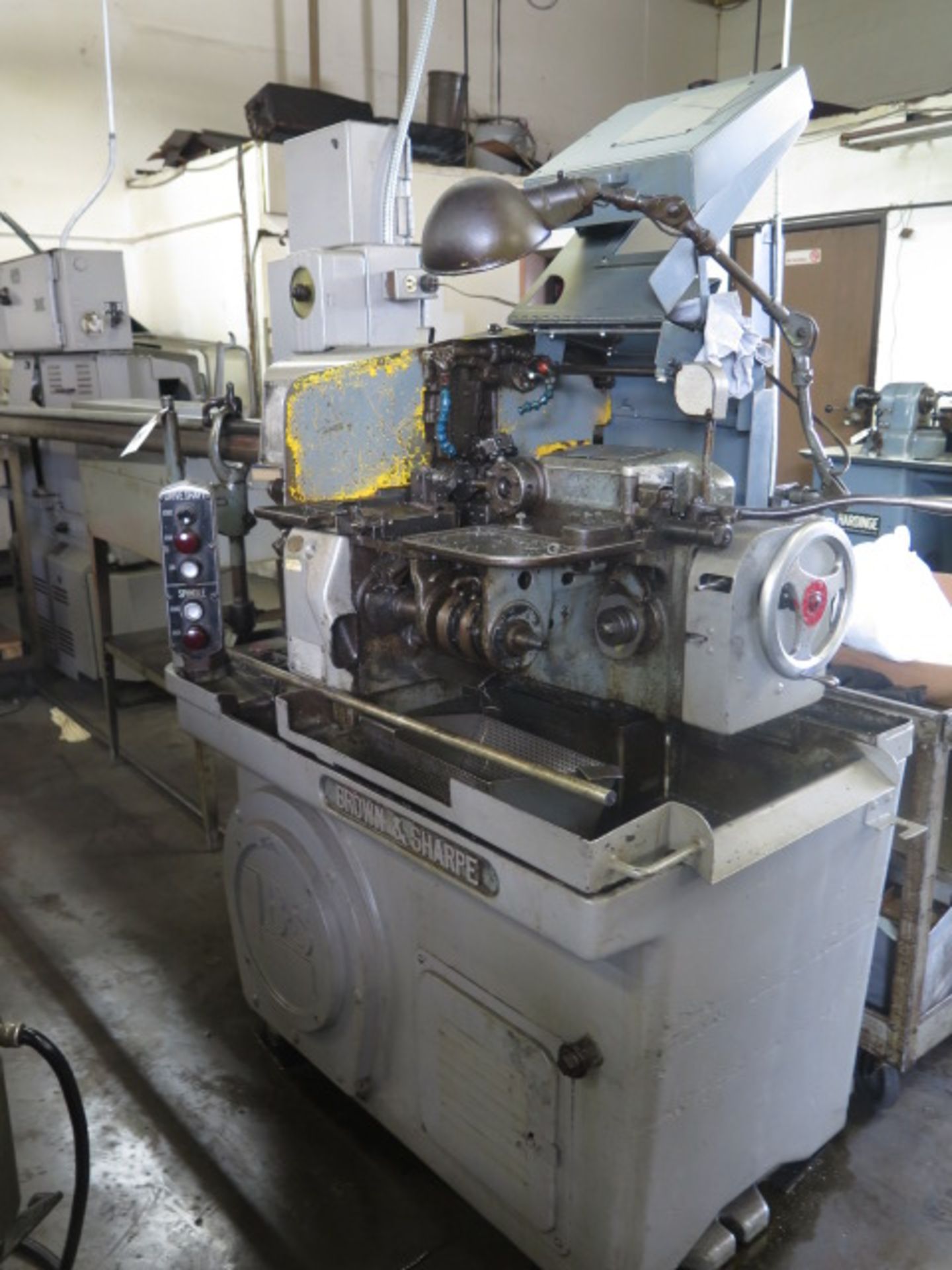 Brown & Sharpe No. 00 Automatic Screw Machine s/n 542-00-4122 w/ 6-Station Turret, (3) Cross Slides,