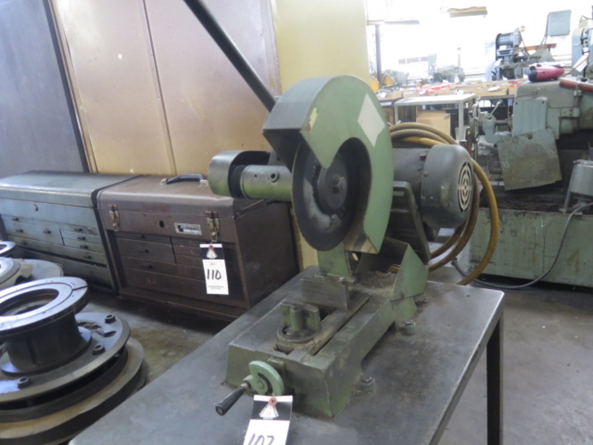 King “Speed Cutter” mdl. 305P 14” Abrasive Cutoff Saw