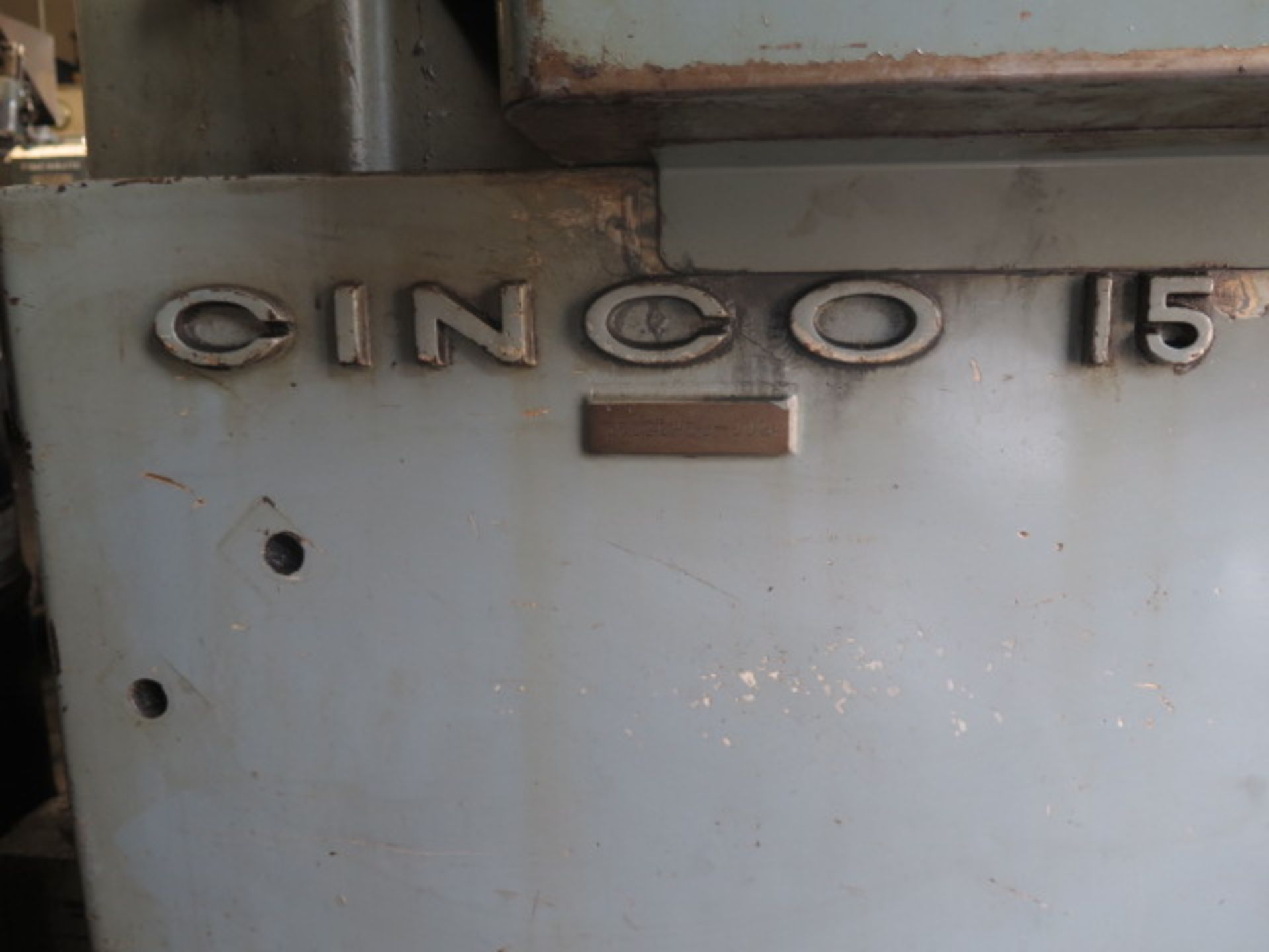 Cincinnati Milacron “CINCO-15” Centerless Grinder s/n 35028H5U-0024 w/ 21” Grinding Wheel, - Image 9 of 10