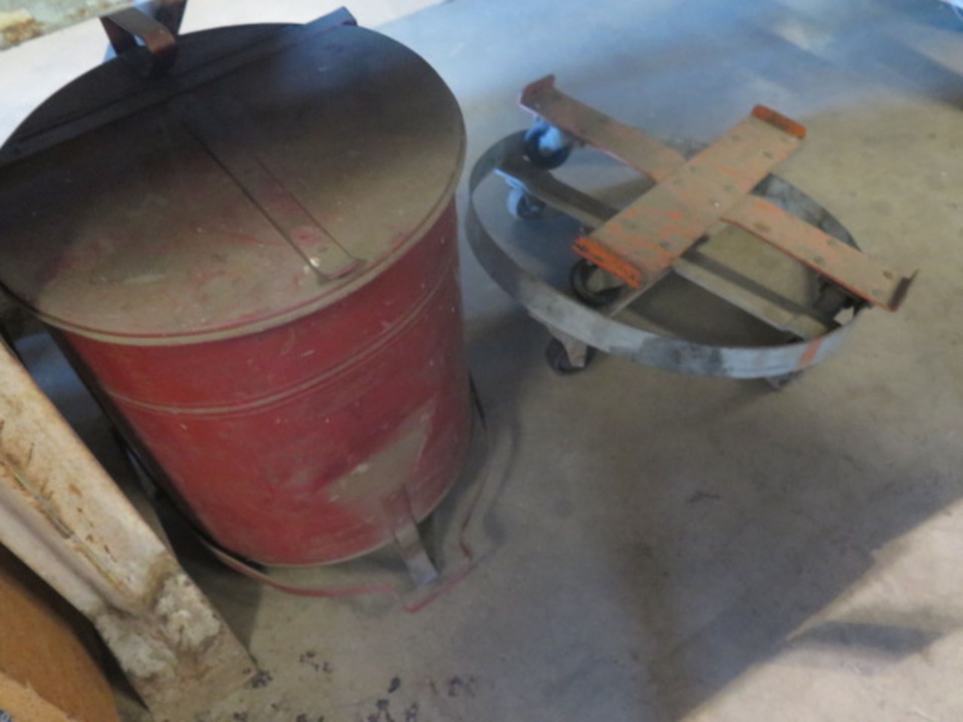 Fire Extinguishers, Abrasives, Rag Can and Barrel Dollies - Image 4 of 4