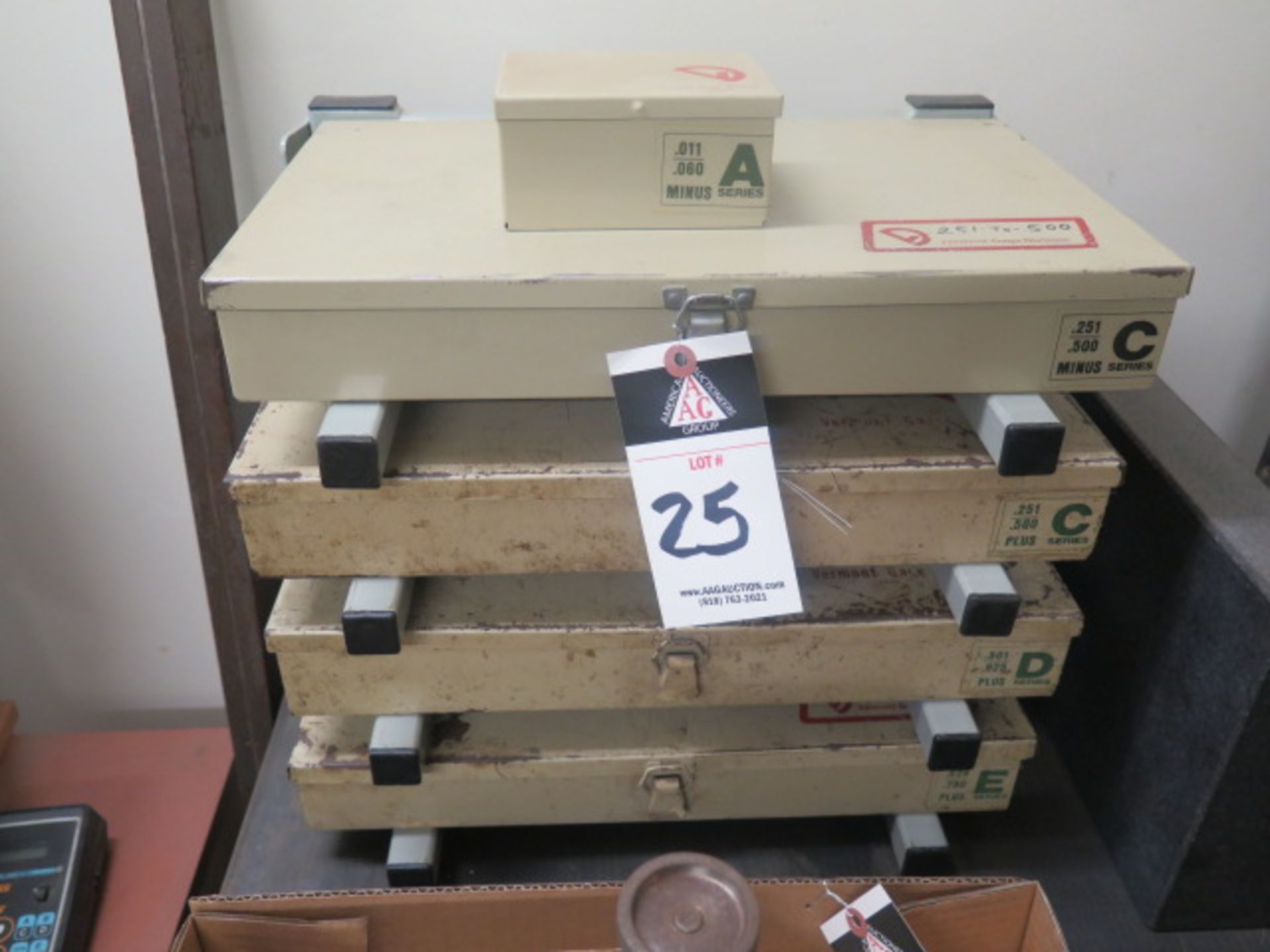 Vermont Pin Gage Sets w/ Rack