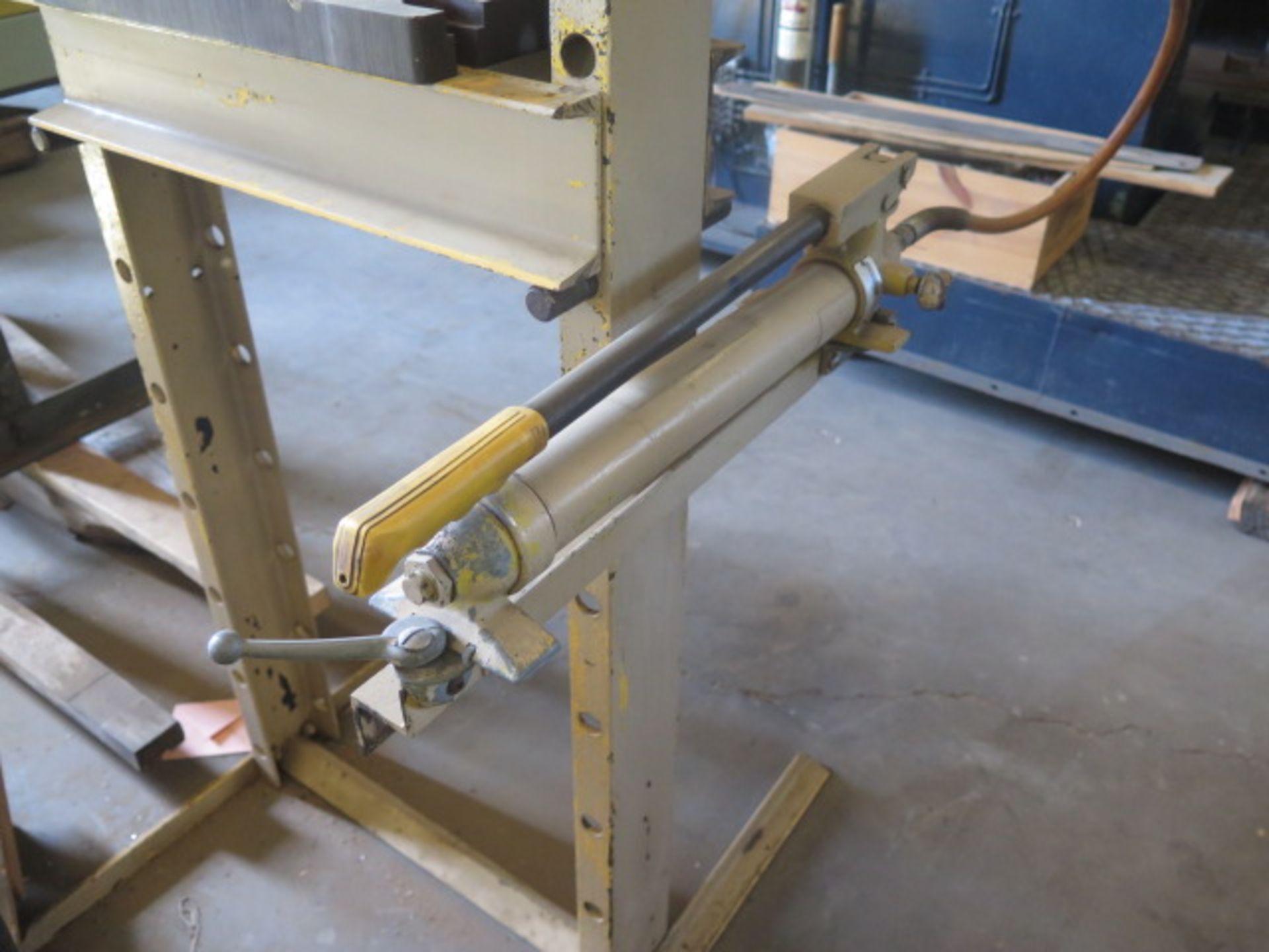 Enerpac 10 Ton Hydraulic H-Frame Press w/ Hand Unit - Image 3 of 4