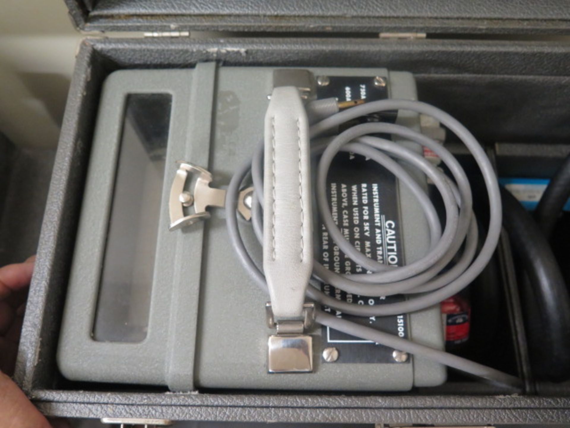 GE 8.7 kVA Clamp-On Volt/Amp Meter w/ Chart Recorder - Image 3 of 4