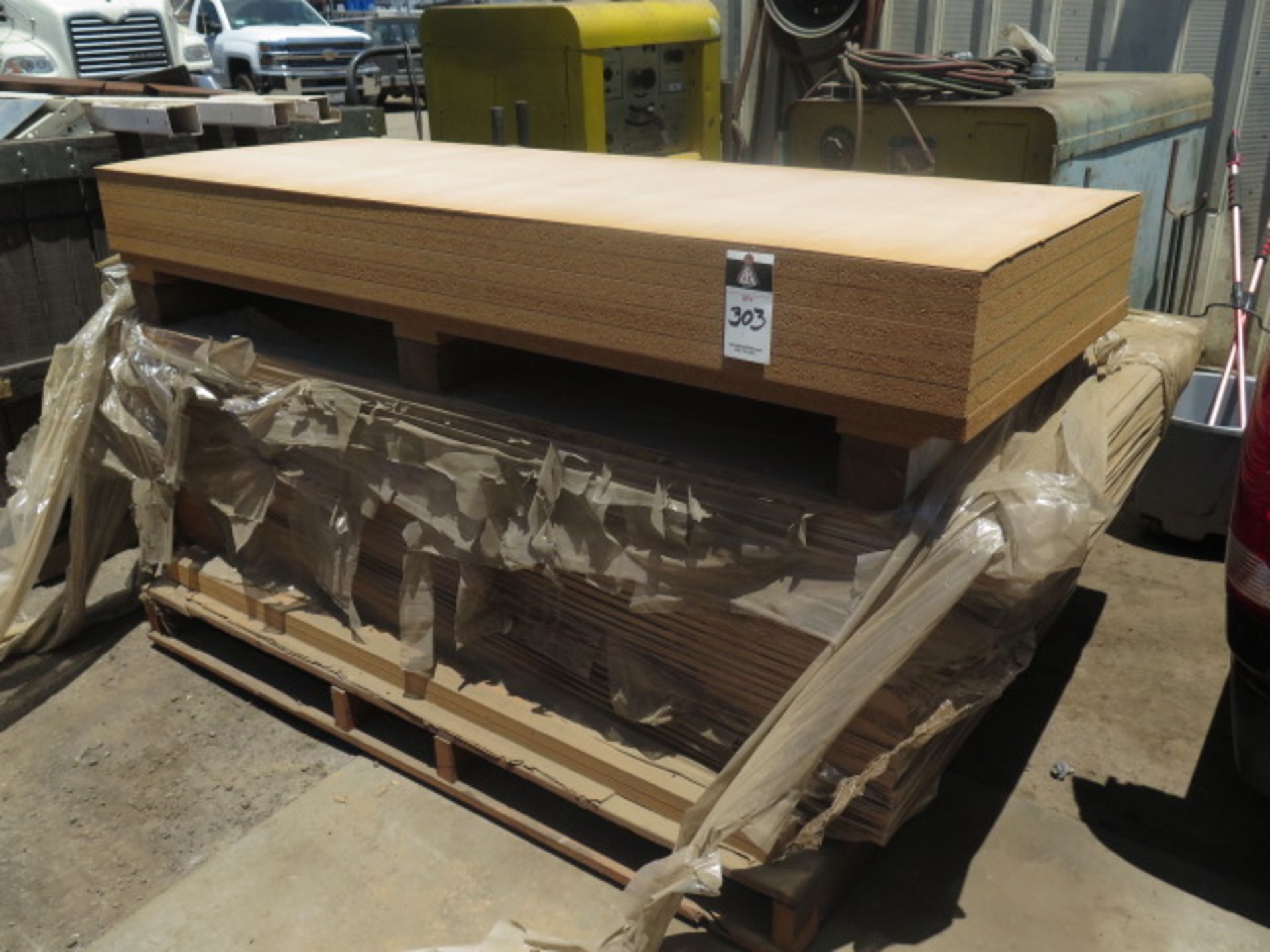 42" x 78" White Oak and Walnut Desk Tops