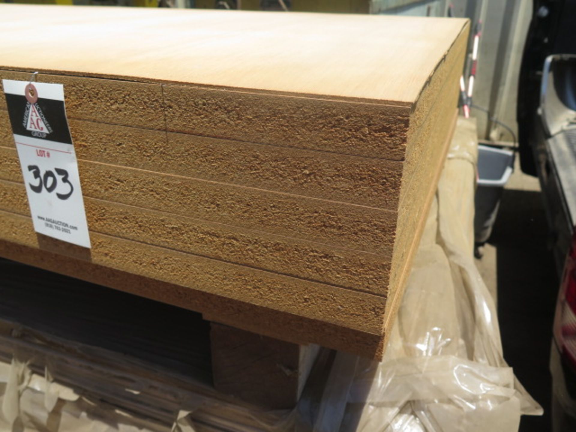 42" x 78" White Oak and Walnut Desk Tops - Image 2 of 6