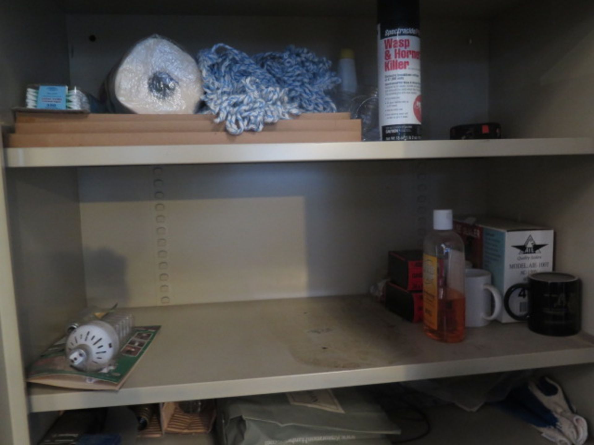 Cabinet w/ Shop Supplies - Image 2 of 3