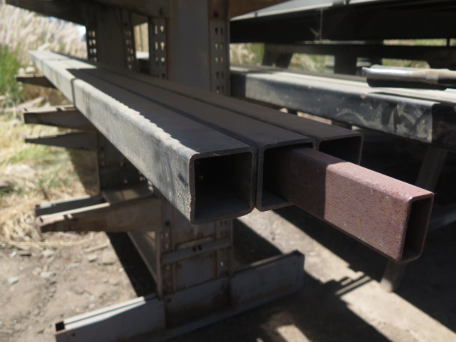 Cantilever Material Rack and Misc Square Tube Stock - Image 3 of 5