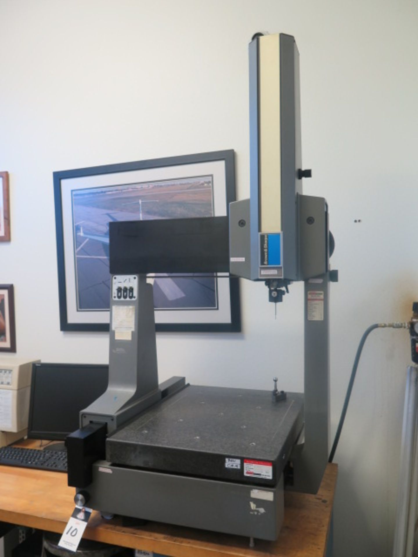 Brown & Sharpe B501 CMM Machine s/n 0727R w/ Renishaw TP1S Probe Head, 22” x 29 ½” x 3” Granite - Image 3 of 8