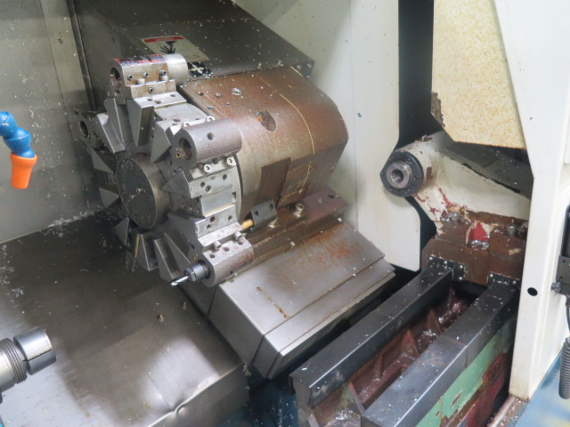 Akira Seiki SL-30 CNC Turning Center s/n PTDL102-224 w/ Fanuc Series 0i-TC Controls, Hand Wheel, - Image 5 of 10