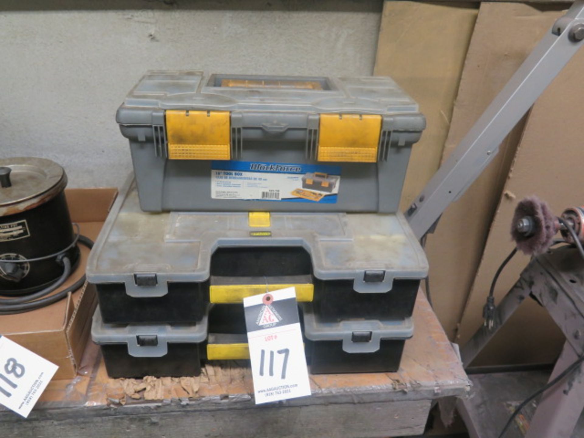 Tool Boxes w/ Misc