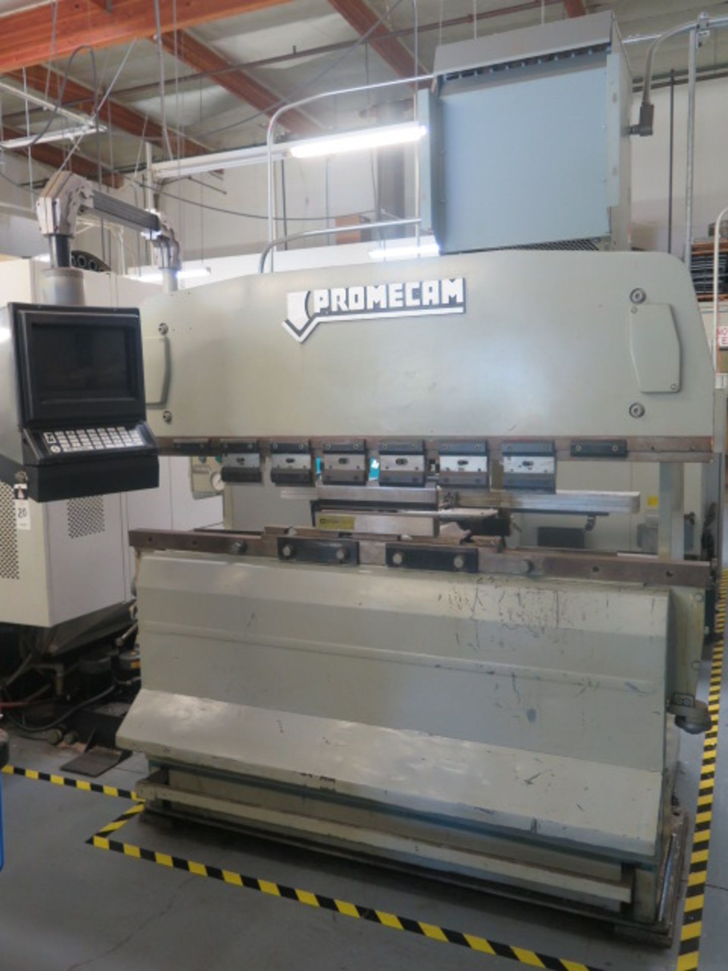 Promecam RG-50-20 50 Ton x 79” CNC Press Brake s/n 14501 w/ PM Graph Controls and Back Gaging, 79” - Image 2 of 9