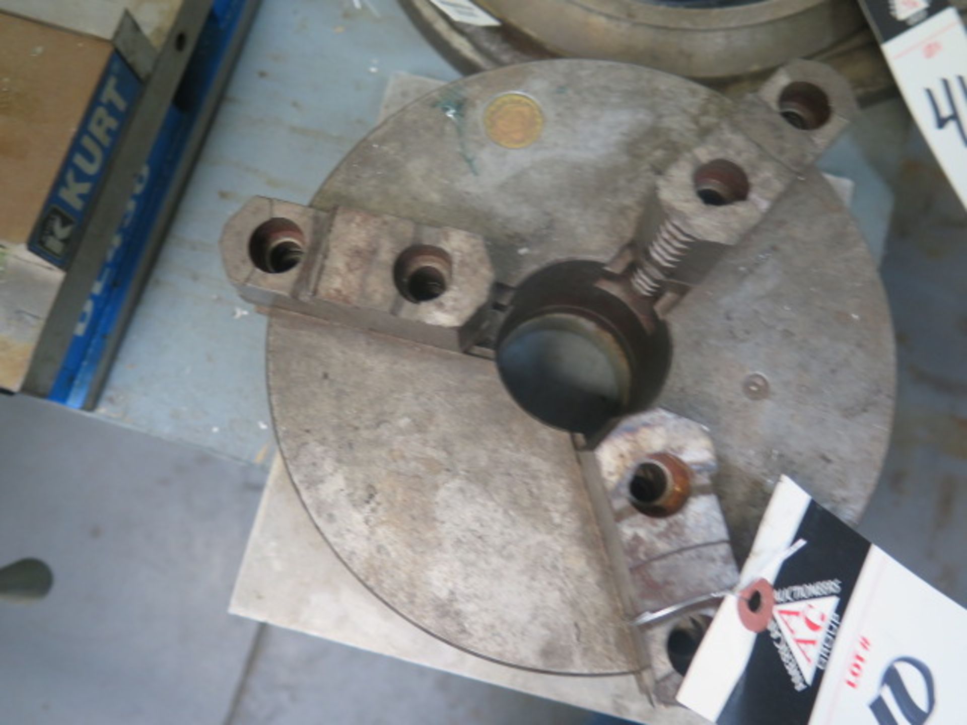 8" 3-Jaw Chuck w/ Fixture Mount - Image 2 of 2