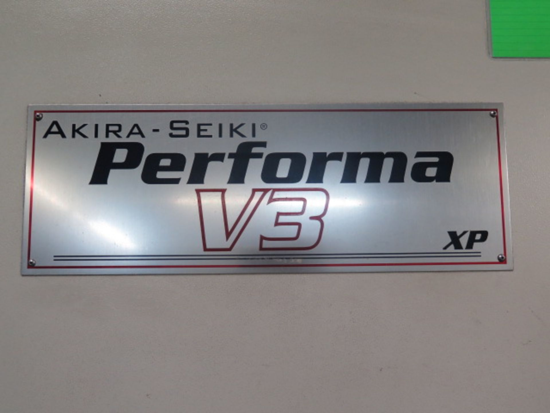 2008 Akira Seiki Performa V3 XP 4-Axis CNC Vertical Machining Center s/n V08060006 w/ Akira Seiki - Image 10 of 11