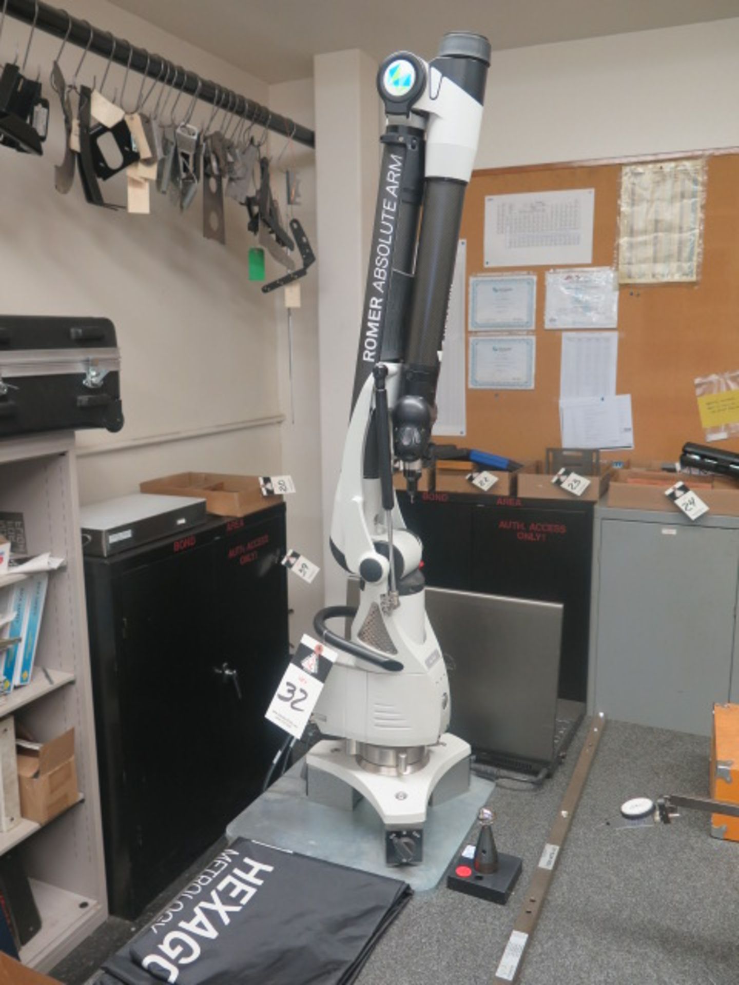 2015 Hexagon Metrology “Romer Absolute Arm” mdl. RA-7520-3 Portable CMM System s/n 7520-4076--UC