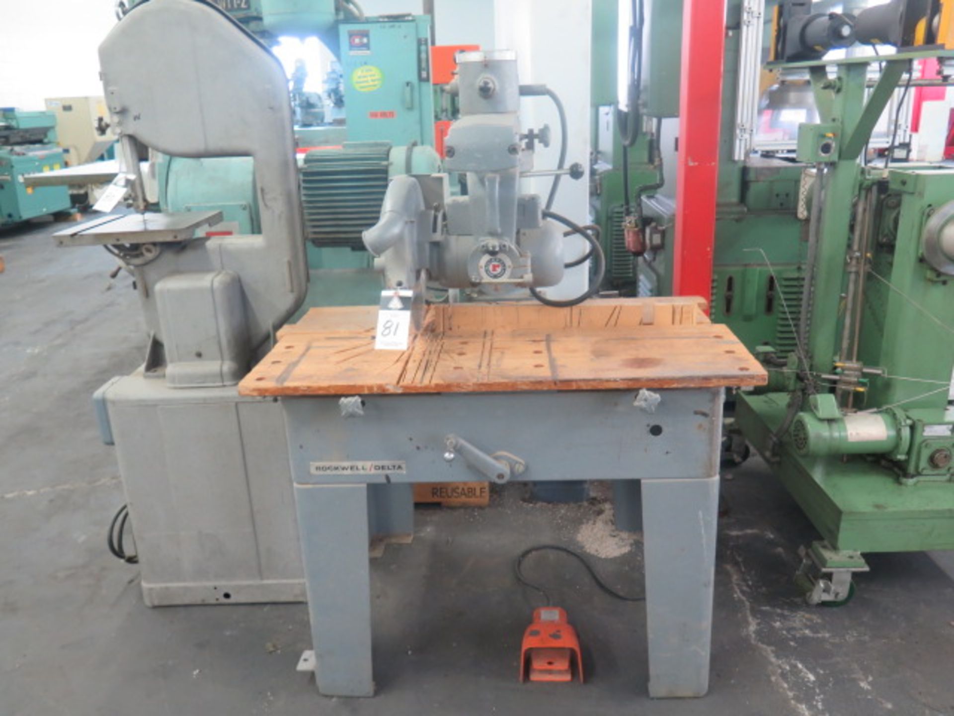 Rockwell Delta 14” Radial Arm Saw