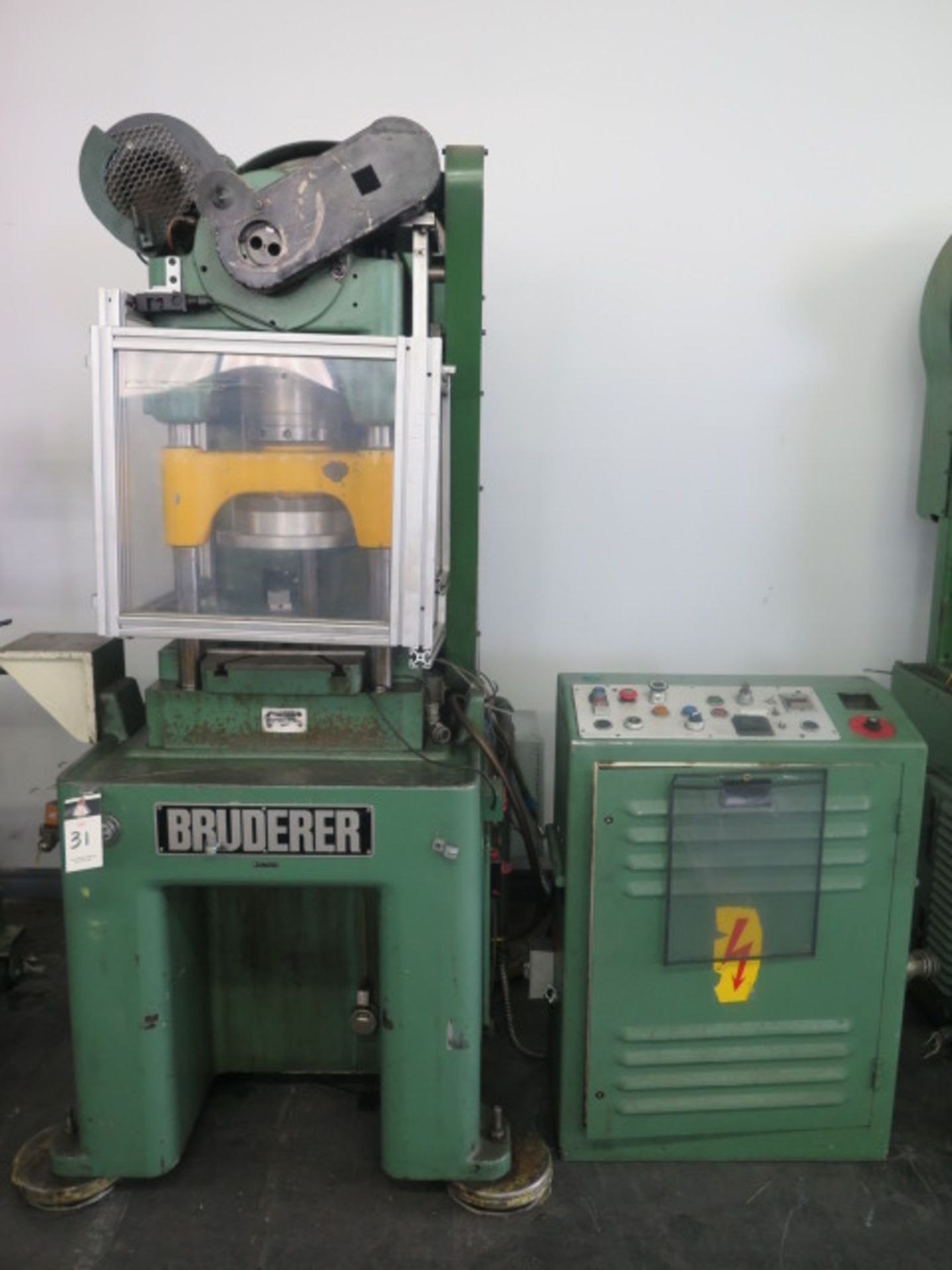 Bruderer BSTA-30 30,000kg Cap High Speed Stamping Presse w/ Bruderer Controls, 100-600 Strokes /