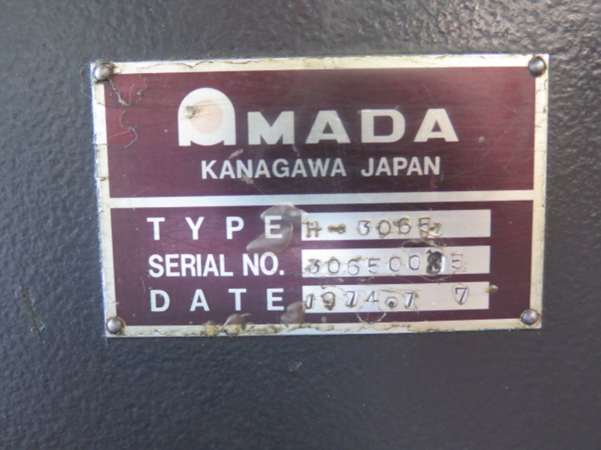 Amada H-3065 10’ Hydraulic Power Shear s/n 30650035 w/ Amada Controlled Back Gaging, 78” Squaring - Image 11 of 11