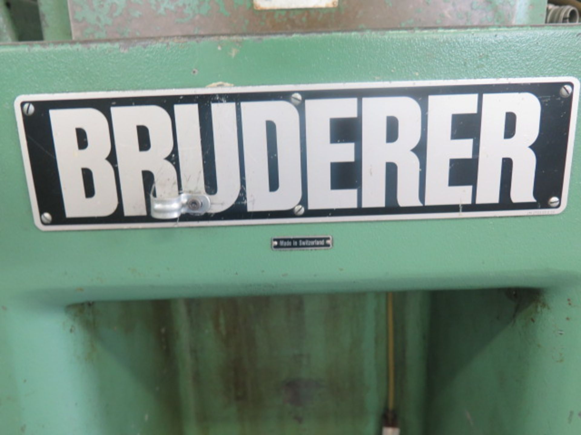 Bruderer BSTA-30 30,000kg Cap High Speed Stamping Presse w/ Bruderer Controls, 100-600 Strokes / - Image 7 of 8