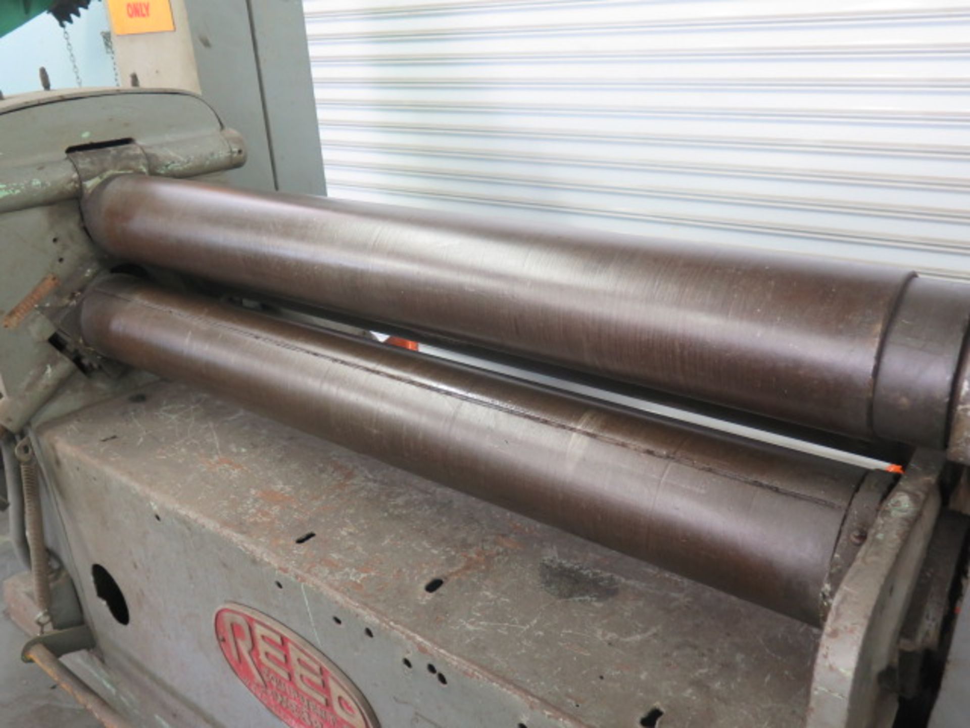 Reed 48” Power Initial Pinch Roll w/ 6” Rolls - Image 3 of 6