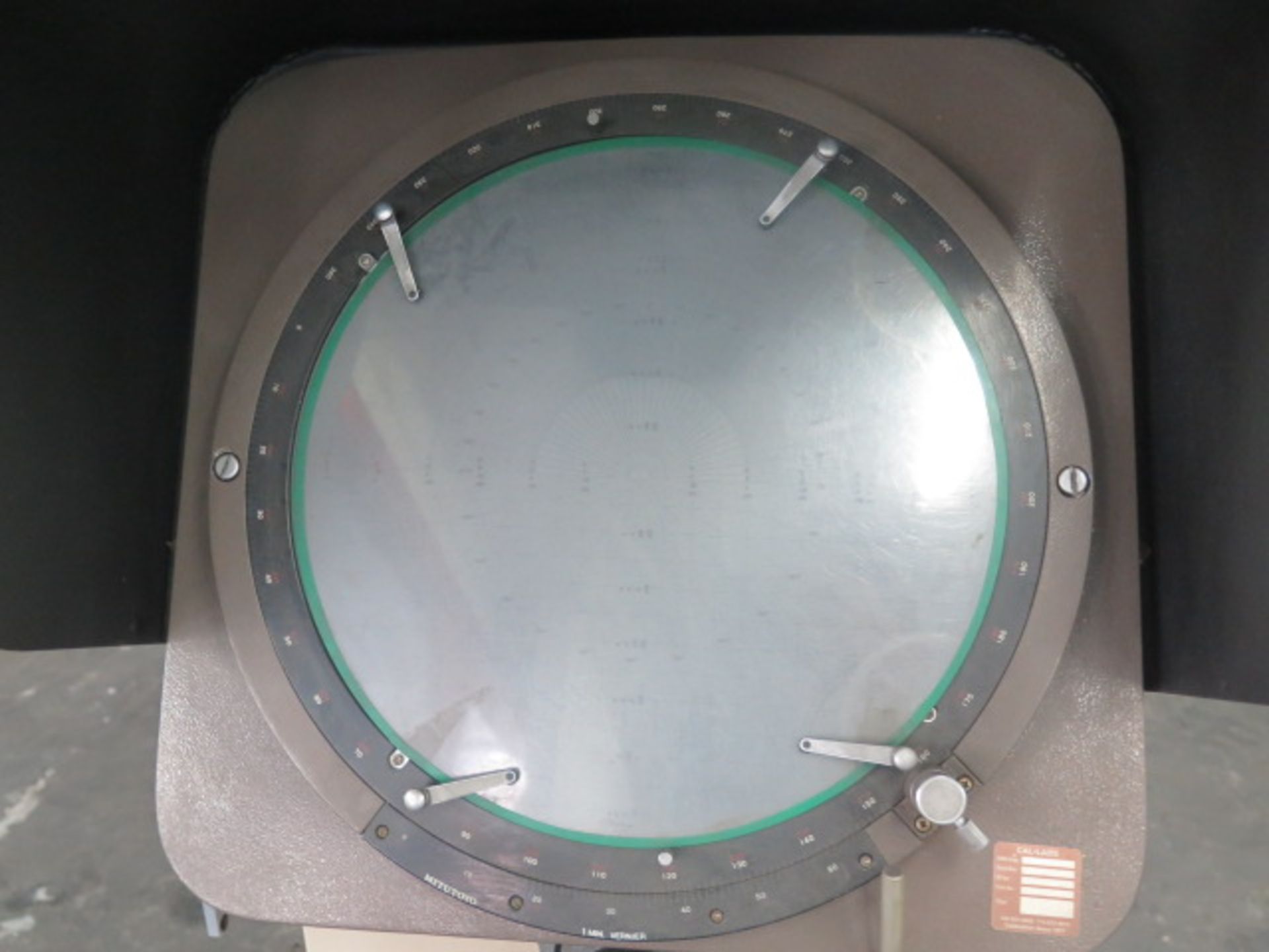 Mitutoyo PH-350 13” Optical Comparator w/ Mitutoyo DRO, Surface and Profile Illumination - Image 6 of 7