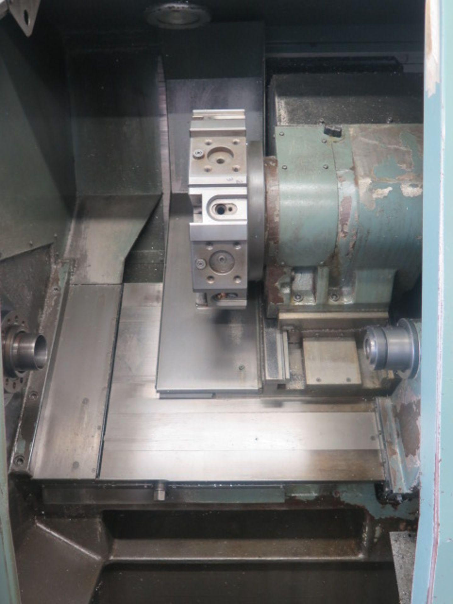 Mori Seiki SL-3H CNC Turning Center s/n 5331 w/ Yasnac Controls, 12-Station Turret, Hydraulic - Image 4 of 9