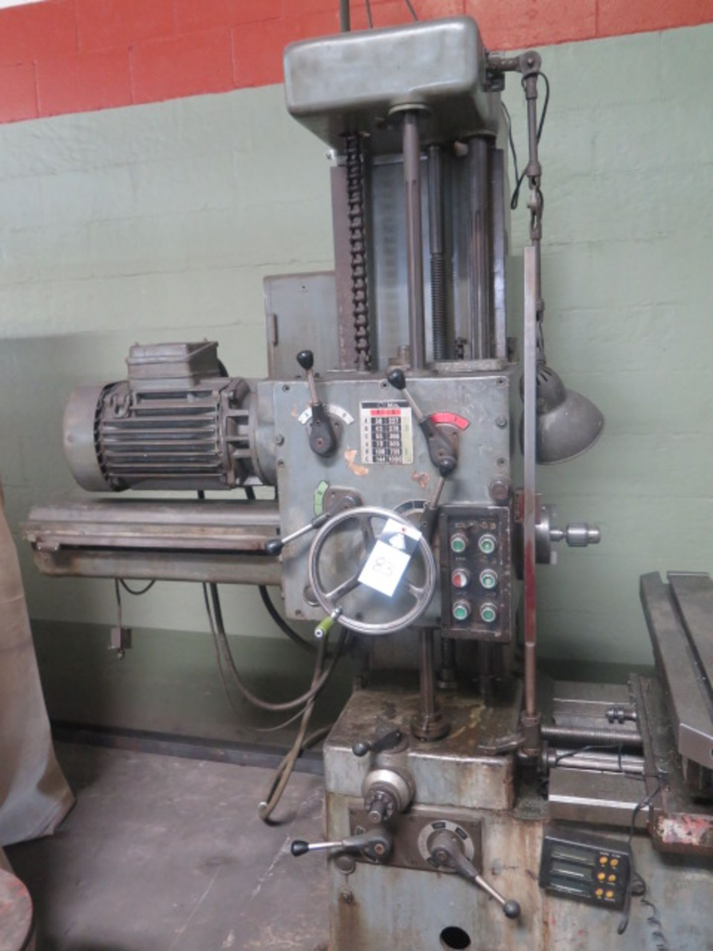 SuperMill J Horizontal Boring Mill w/ 30-1000 RPM, 2 ½” Spindle, 50-Taper Spindle, 16 ½” Boring - Image 2 of 7