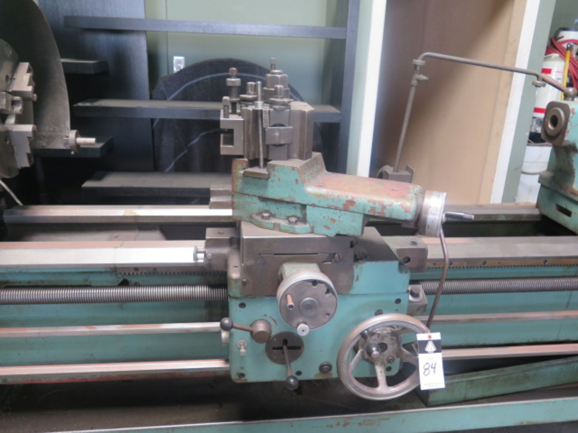 TOS Type SN71B 28” x 90” Geared Head Gap Bed Lathe s/n 071200760374 w/ 10-1000 RPM, Inch - Image 5 of 9