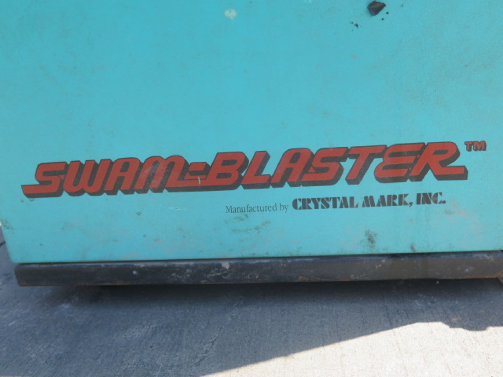 Crystal Mark "Swam-Blaster" Dry Blasting Cabinet - Image 4 of 4
