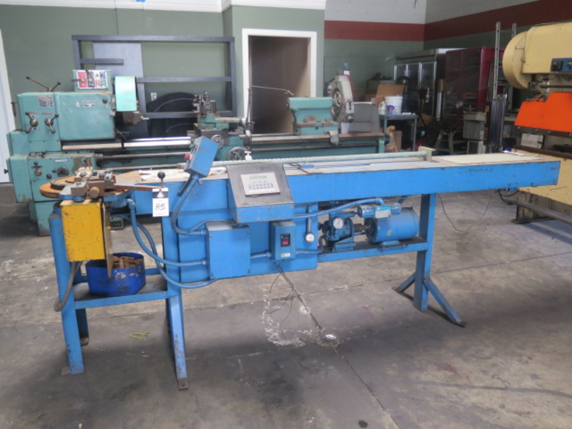 Hydraulic Tube Bender w/ PLC Controls