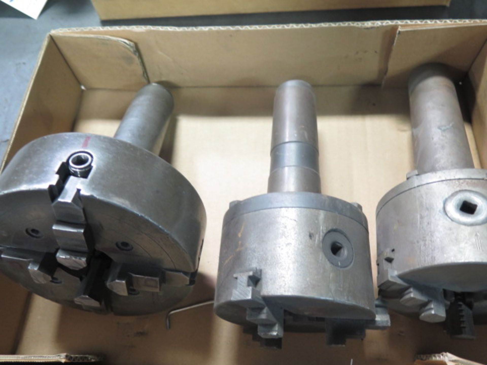 Misc 3-Jaw and 4-Jaw Chucks (3) - Image 2 of 2