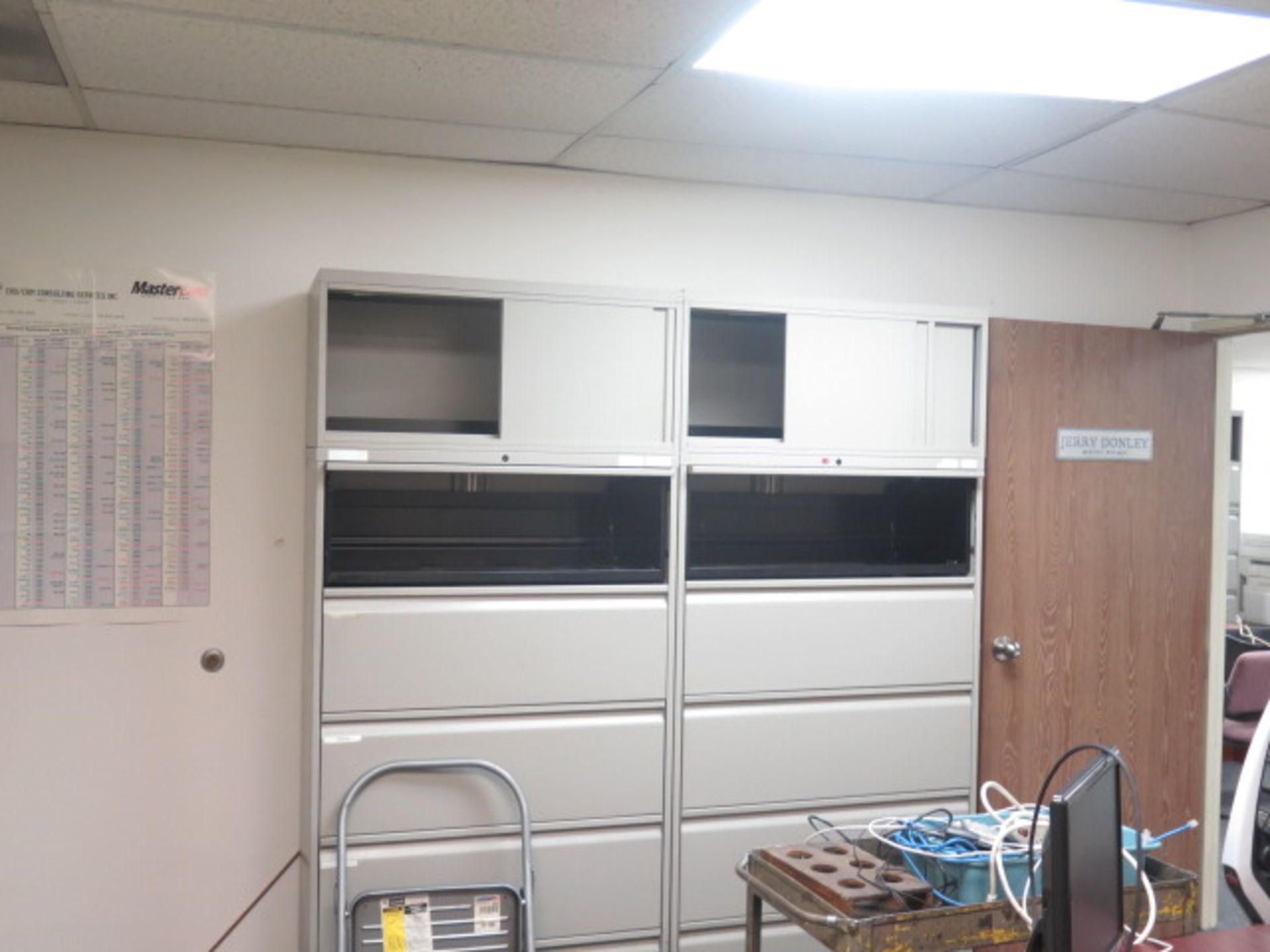 Desk, File Cabinets - Image 3 of 4