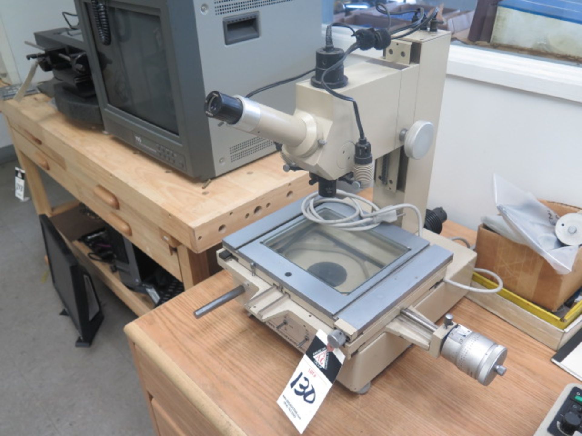 Mitutoyo TM201 Tool Makers Microscope s/n 50164 - Image 2 of 7