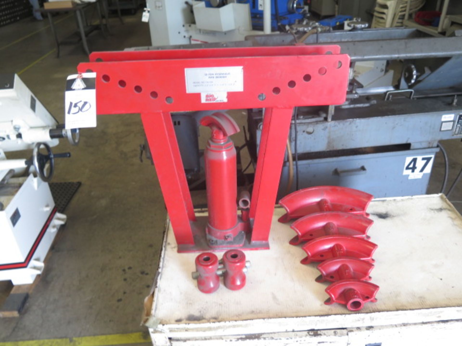 Torin "Big Red" 3/4" -2" Hydraulic Pipe Bender