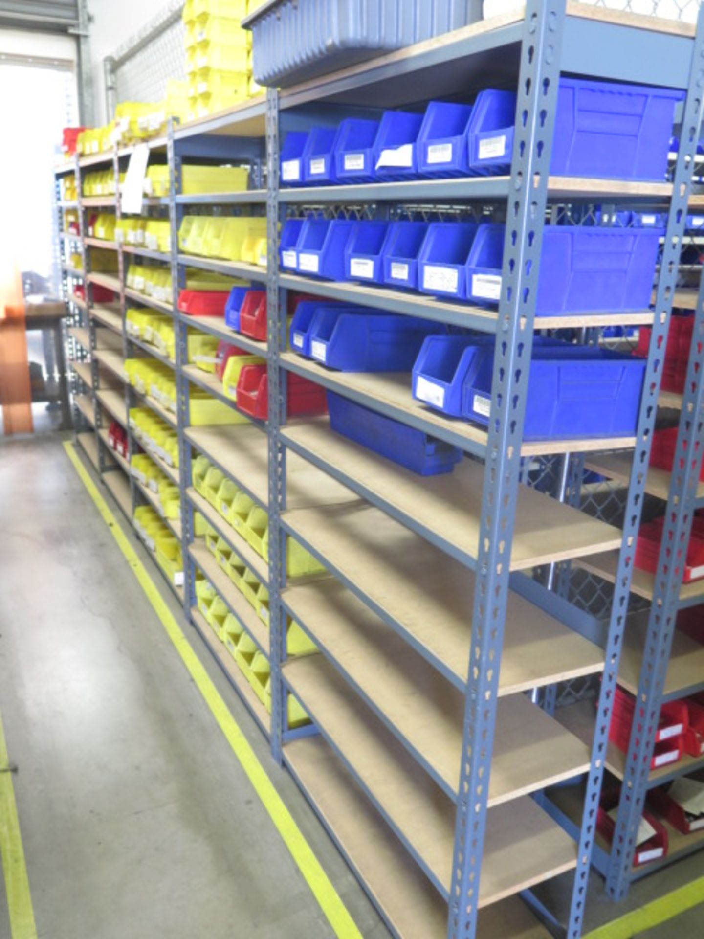 Misc Tooling, Plastic Bins and Shelving