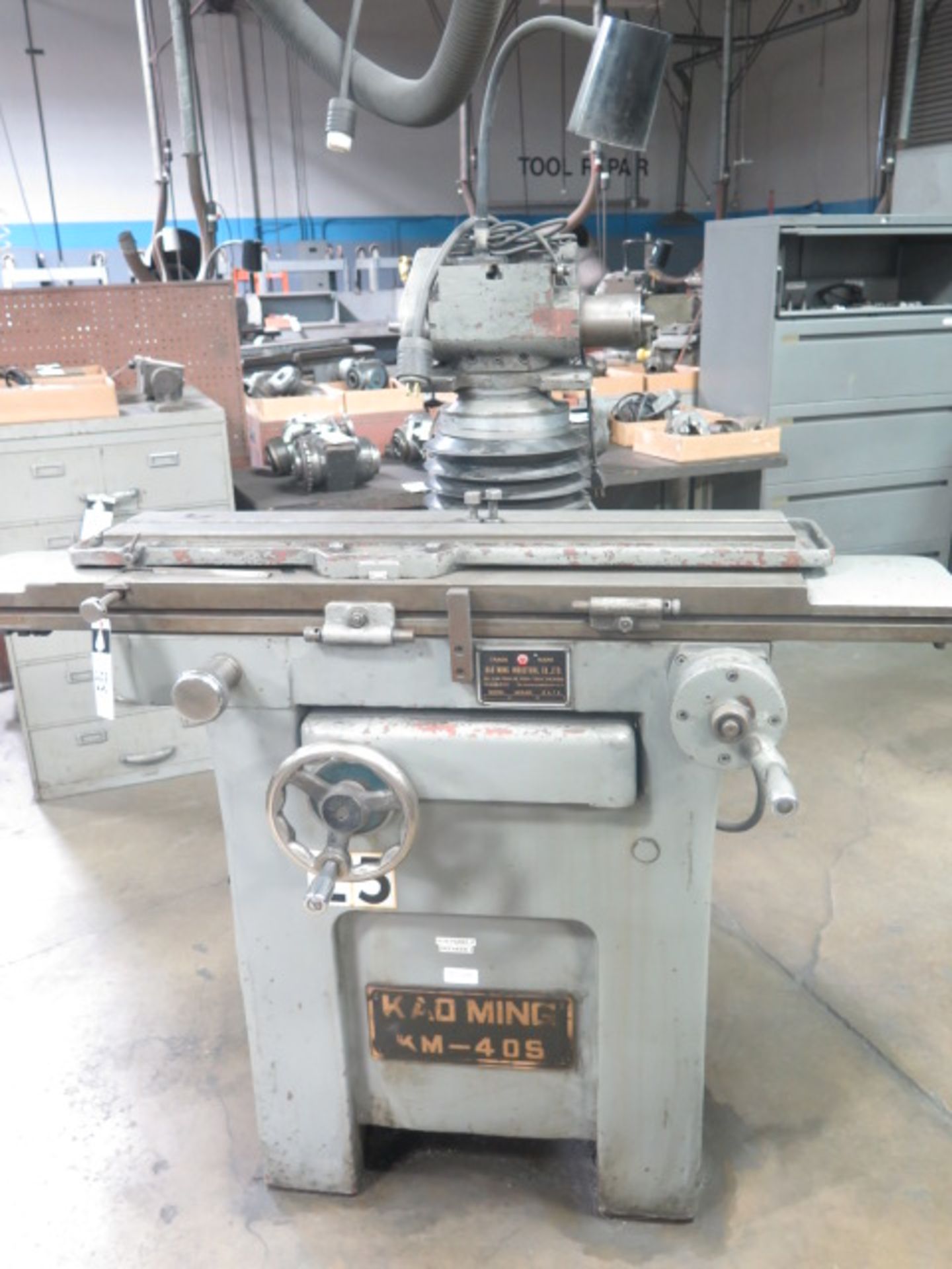 Kao Ming KM-40S Universal Tool and Cutter Grinder w/ 5 ½” x 37” Table - Image 2 of 7