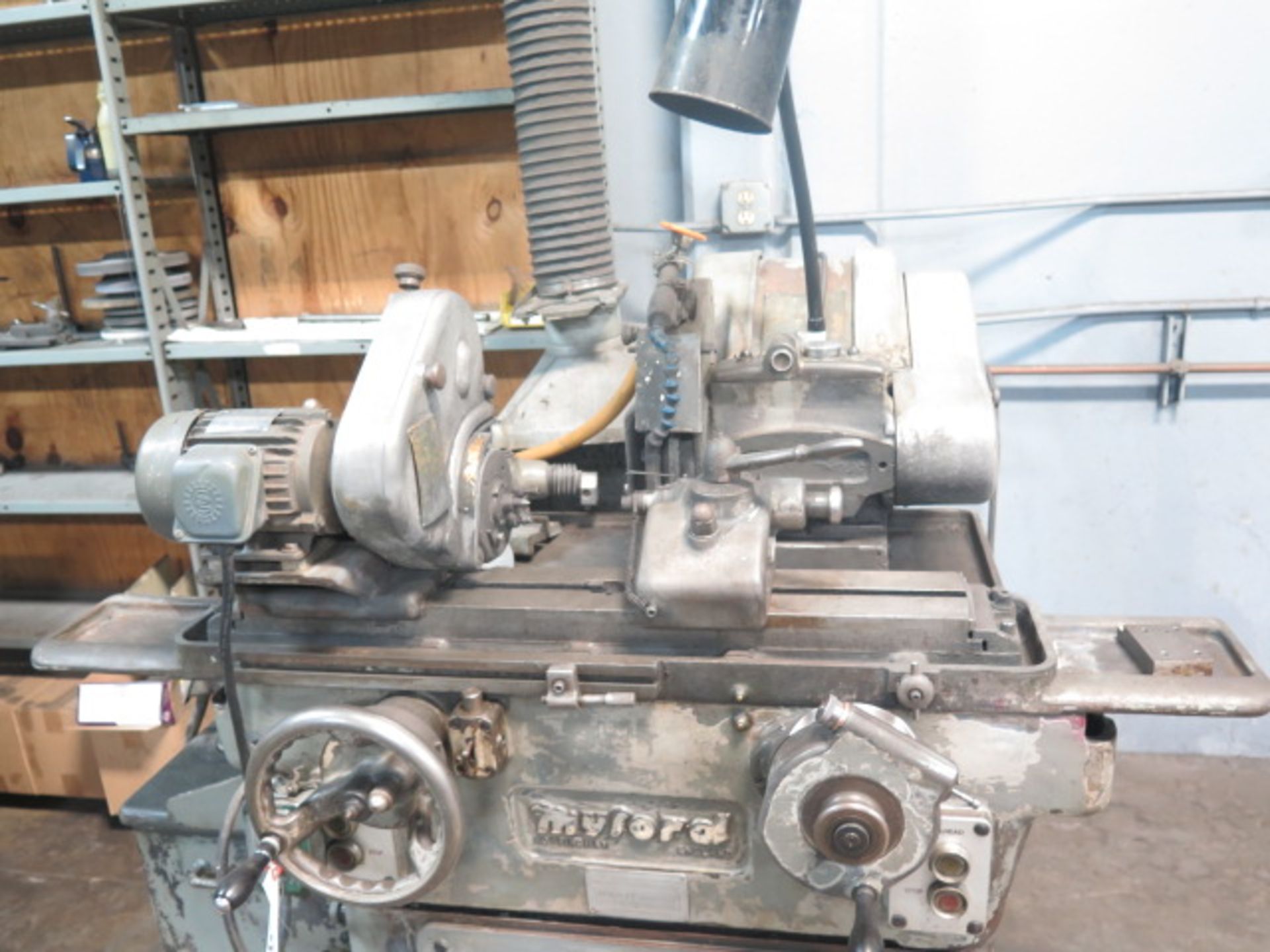 Myford MG-12 5” x 12” Universal Cylindrical Grinder s/n S45843 w/ Motorized Work Head, Tailstock, - Image 3 of 6