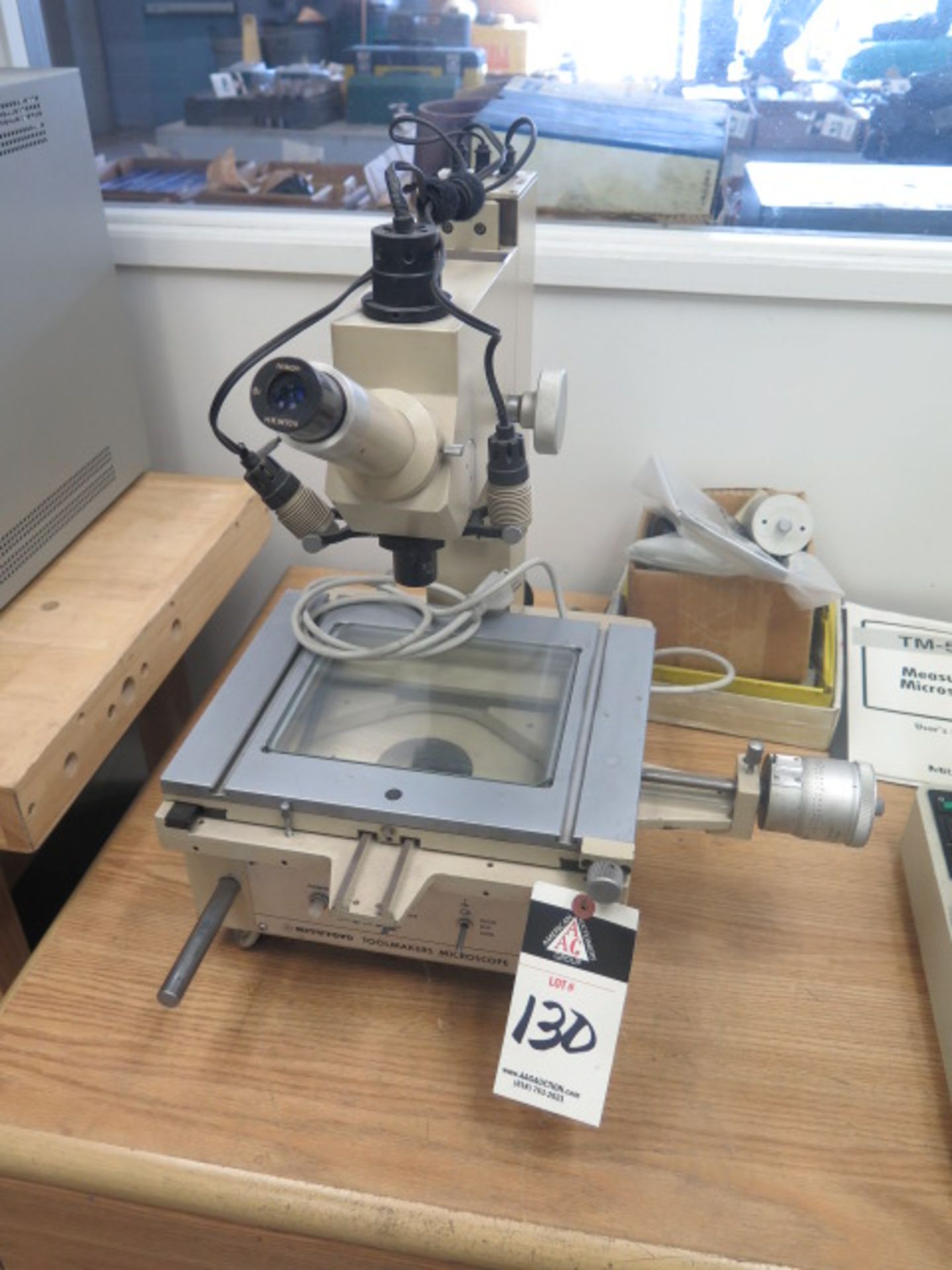 Mitutoyo TM201 Tool Makers Microscope s/n 50164