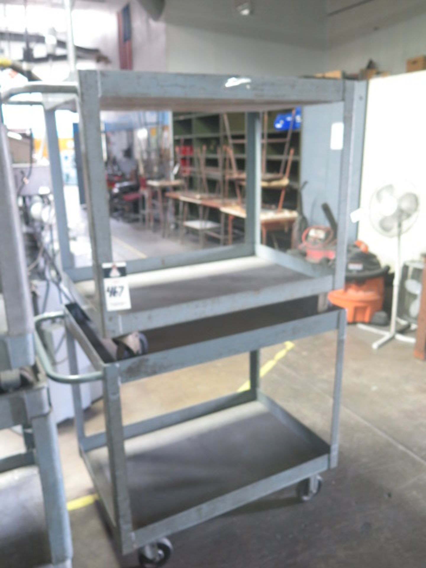 Heavy Duty Steel Shop Carts (2)