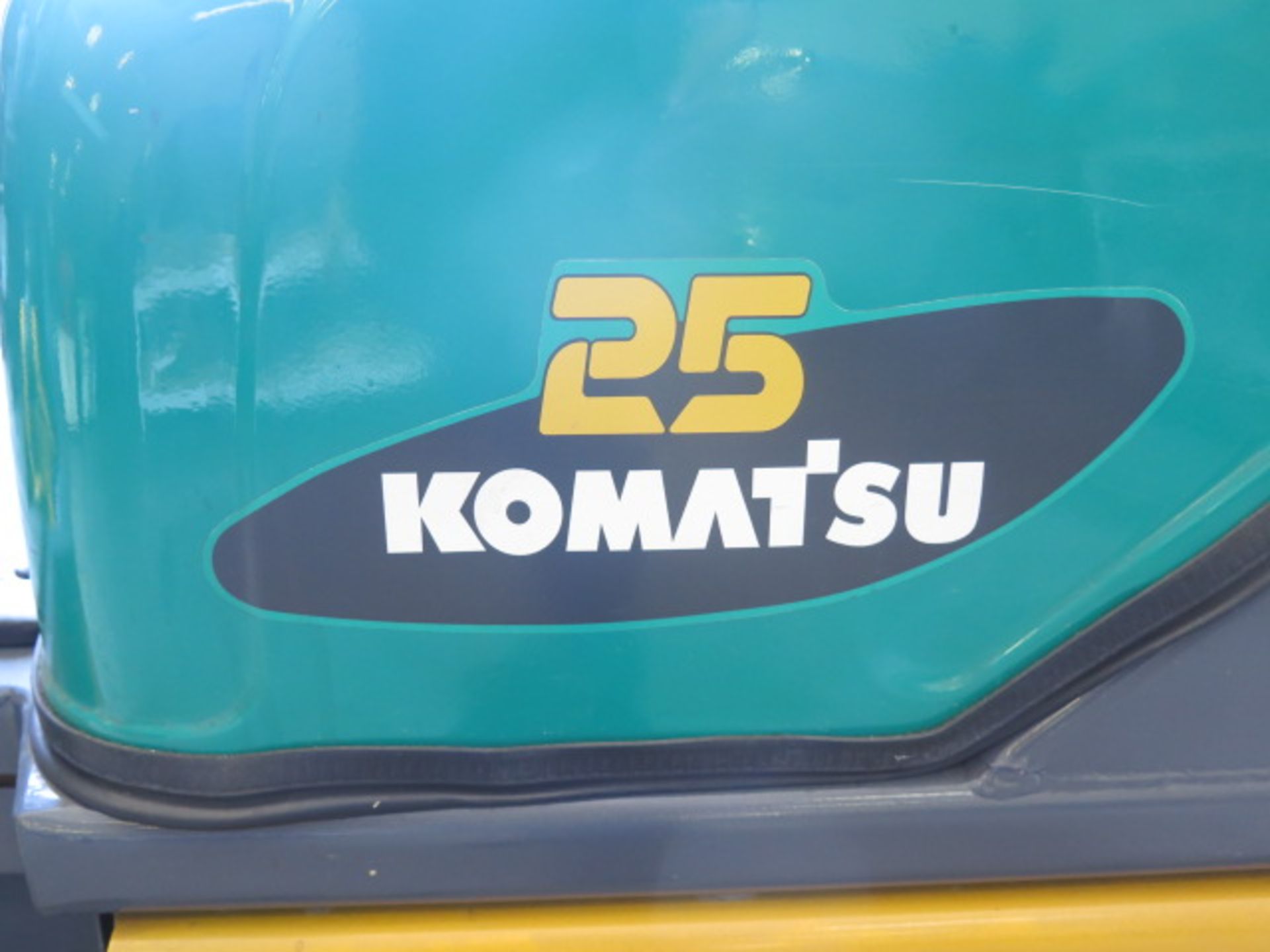 Komatsu FGC25ST-14 4480 Lb Cap LPG Forklift s/n 582391A w/ 3-Stage Mast, 188” Lift Height, Side - Image 8 of 9