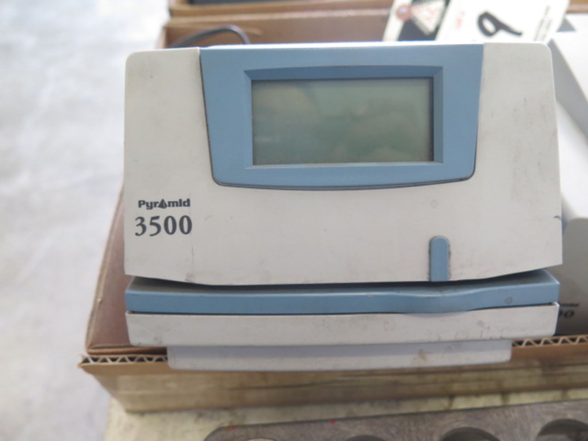 Pyramid 3500 Digital Time Clocks (2) - Image 2 of 2