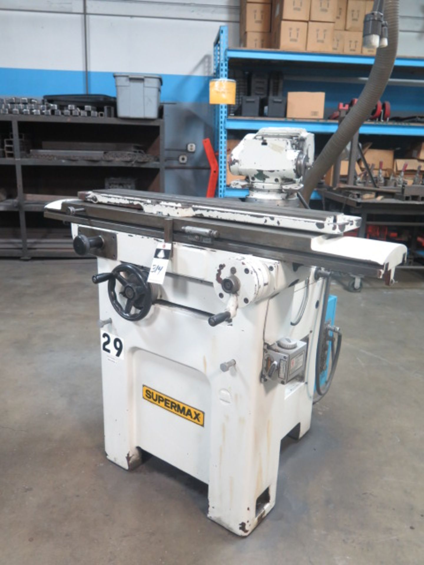 Supermax M-40 Universal Tool and Cutter Grinder s/n 2696 w/ Compound Dual Wheel Grinding Head, - Image 2 of 8