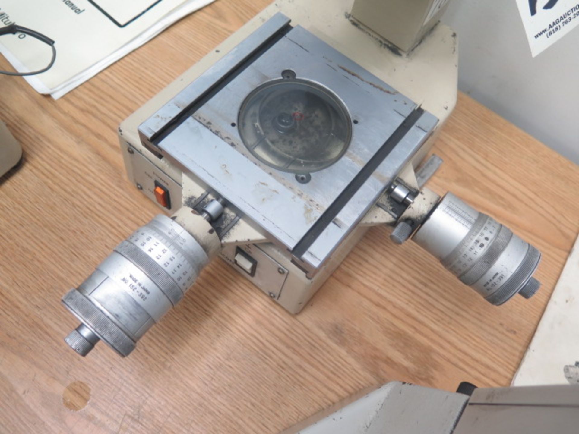 Mitutoyo TM-101 Tool Makers Microscope - Image 4 of 5