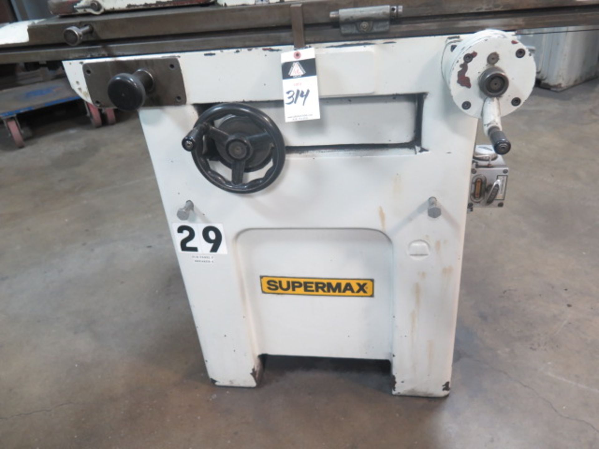 Supermax M-40 Universal Tool and Cutter Grinder s/n 2696 w/ Compound Dual Wheel Grinding Head, - Image 4 of 8