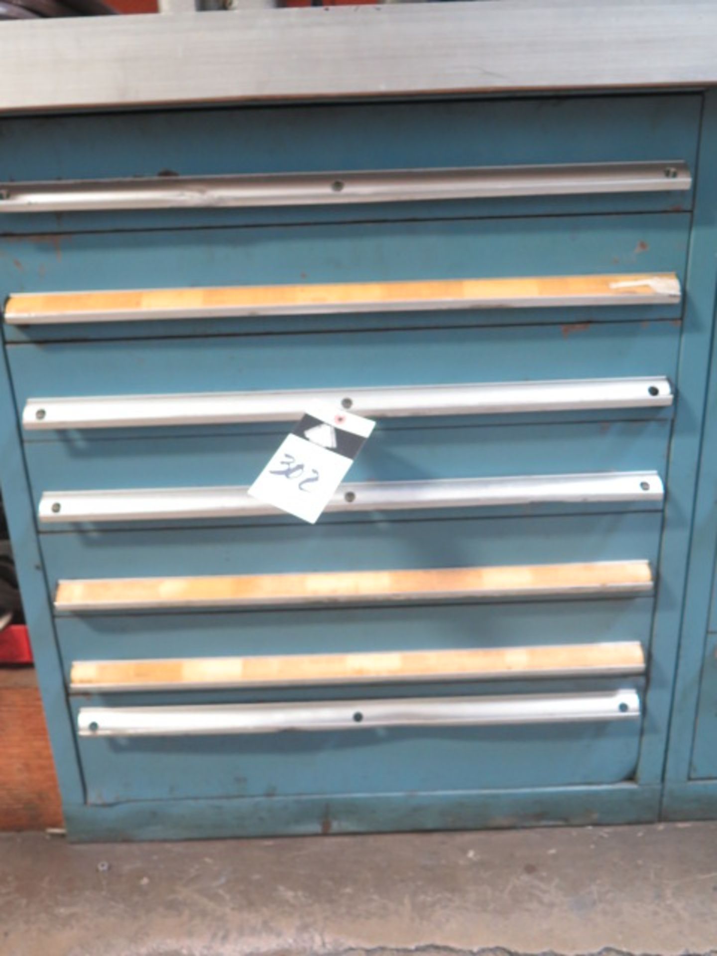Lista 7-Drawer Tooling Cabinet w/ Misc Tooling